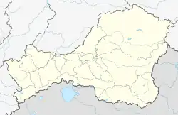 Saldam is located in Tuva Republic