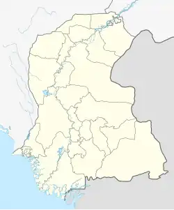 Khipro is located in Sindh