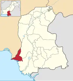 Location of Karachi Division