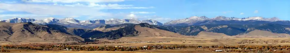 Eastern slope of the Bighorns above Buffalo, WY