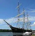 Museum ship Pommern in Mariehamn