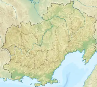 Kolyma Mountains is located in Magadan Oblast