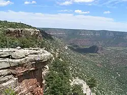 The High Plains are broken in places by canyons, such as this one in Sabinoso Wilderness in New Mexico.
