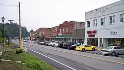 Main st. (WV 16), downtown Sophia in 2007