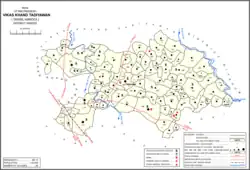 Map showing Asa (#178) in Tadiyawan CD block