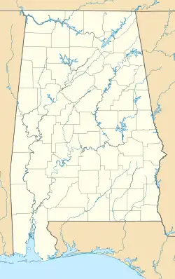 Ellicott's Stone is located in Alabama
