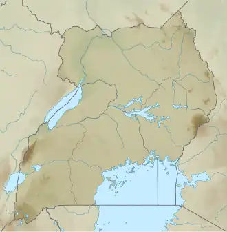 Geographic centre of Uganda is located in Uganda