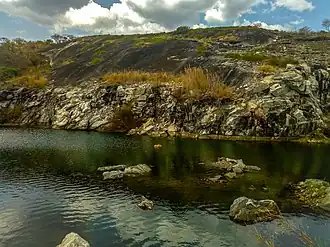 A hill lake near Ikole, Ekiti