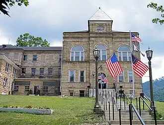 Webster County Courthouse in Webster Springs, 2007