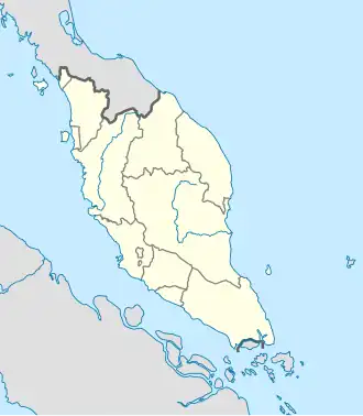 Simpang Pulai is located in Peninsular Malaysia