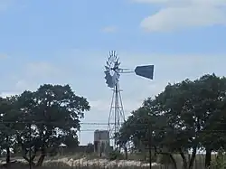 Windmill in the Hill Country