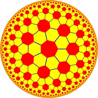 Truncated order-7 triangular tiling