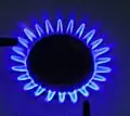 Gas flame