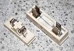MEM rewirable fuse holders (30 A and 15 A)