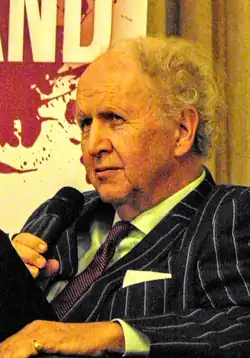 McCall Smith at Bloody Scotland in 2018