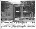 Army Chaplains School building, located at Fort Benjamin Harrison as of 1942