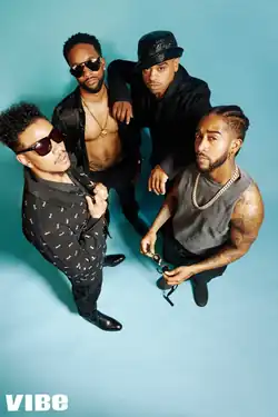 B2K posing for 2019 VIBE magazine.