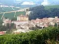 The village and castle of Barolo