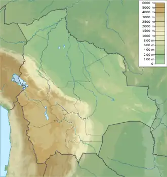 Ancohuma is located in Bolivia
