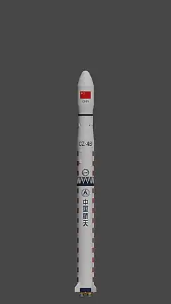Rendering of Long March 4B