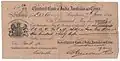Cheque 7 June 1884