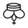 d6 white upside-down king