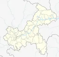 Hechuan is located in Chongqing
