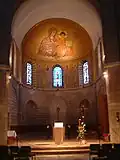Inside the Church of Dormition