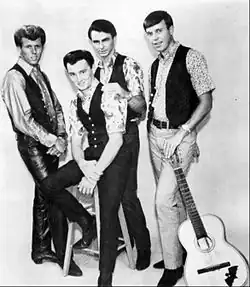 Classics IV, 1966. L-R: Dennis Yost, Walter Eaton, J. R. Cobb, and Joe Wilson