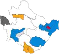 2003 results map