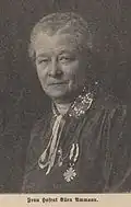 Ellen Ammann with Pro Ecclesia et Pontifice