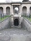 Entry to the catacombs