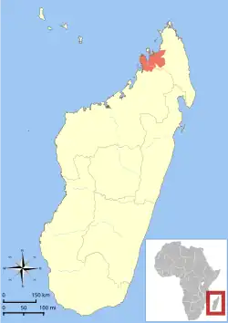 Map of range