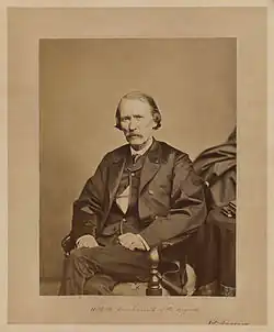 The last known photograph of Carson