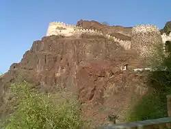 Fort view from below