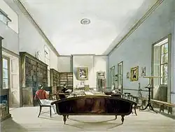 The library in 1846 by Thomas Colman Dibdin