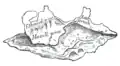 Right inferior nasal concha. Lateral surface.