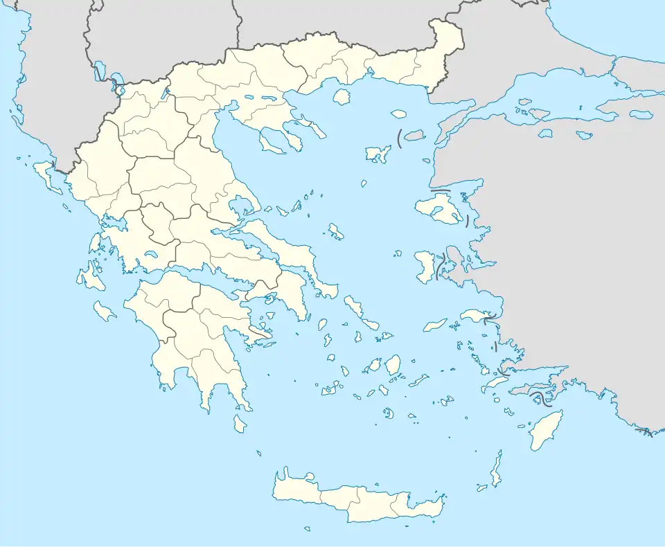 Eretria is located in Greece