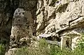 Monastic cells.