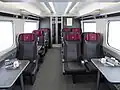 First class interior mock-up in 2014