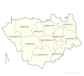Khanakul-II CD block Map showing GP areas