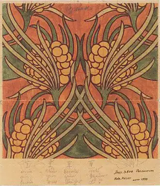 Artwork 'Ambilech' for Joh. Backhausen & Söhne, 1899