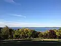 Lake Mendota viewed from the top of Observatory Drive