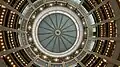 A view of the dome inside the Presidential Library