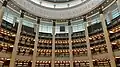 A view in the main hall of the Presidential Library