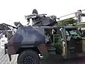 MOWAG Eagle II armed with a weapon station mounted Pz Mg 51/71