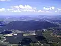 Aerial view of Mont Yamaska