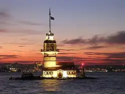 Maiden Tower in Istanul
