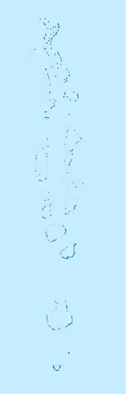 2021 SAFF Championship is located in Maldives