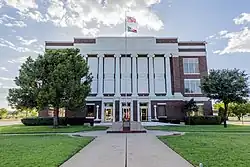 The Mitchell County Courthouse in Colorado City
